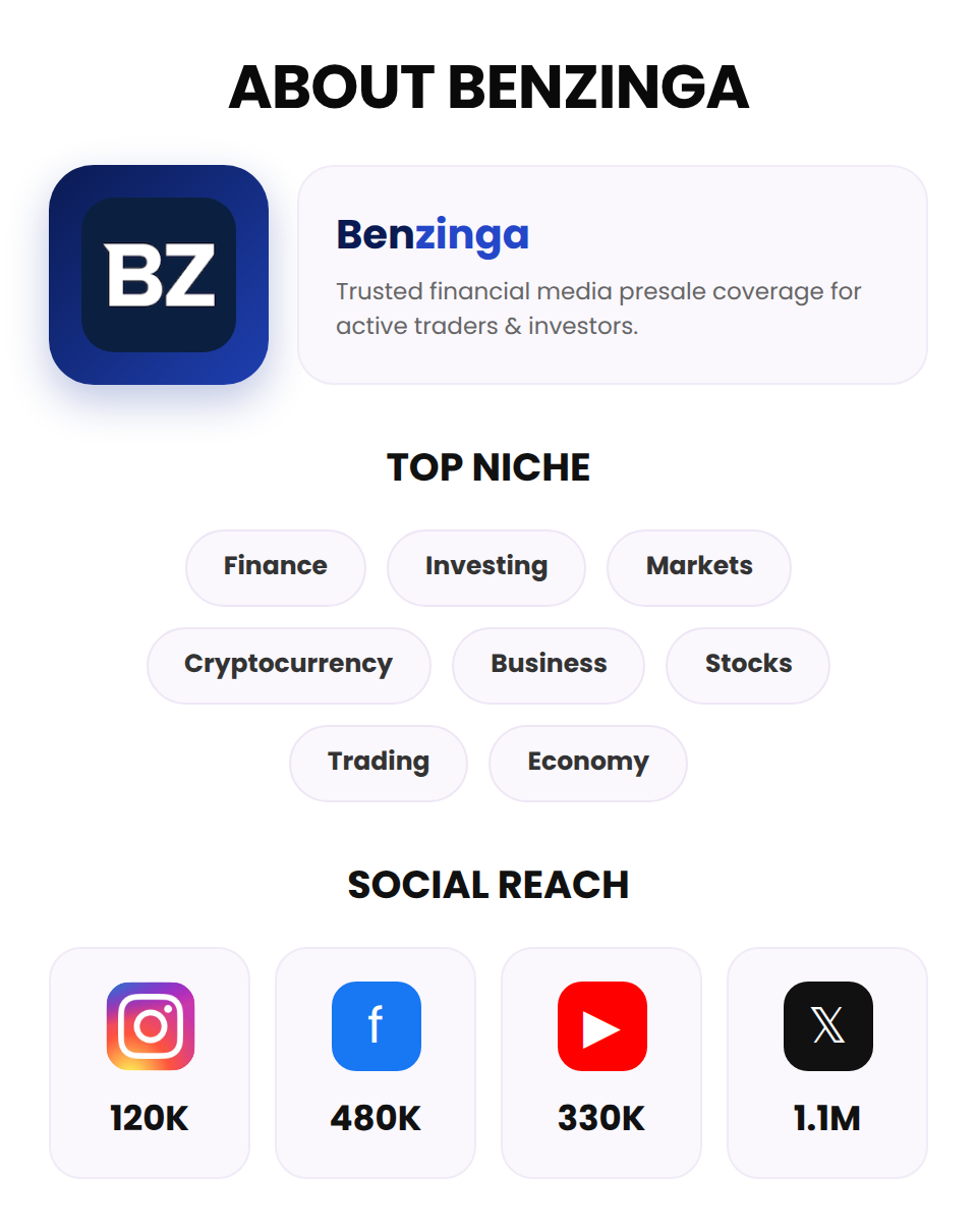 Benzinga (Crypto Presale) - Image 3