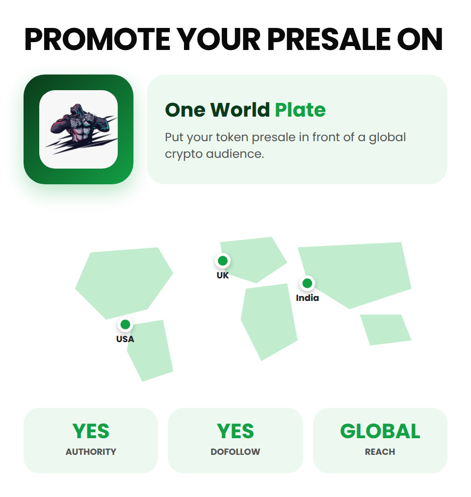 One World Plate (Crypto Presale) - Image 4