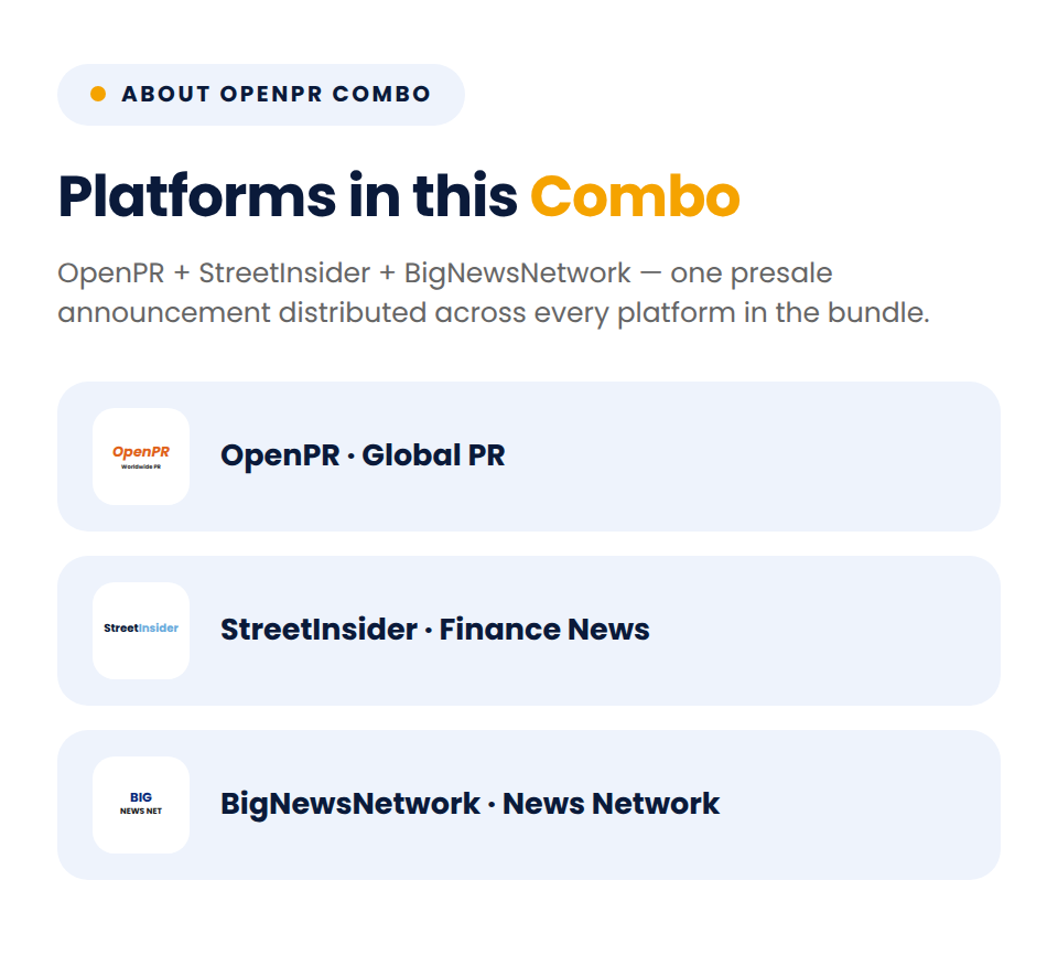 OpenPR Combo (OpenPR + StreetInsider + BigNewsNetwork) | Crypto Presale - Image 2