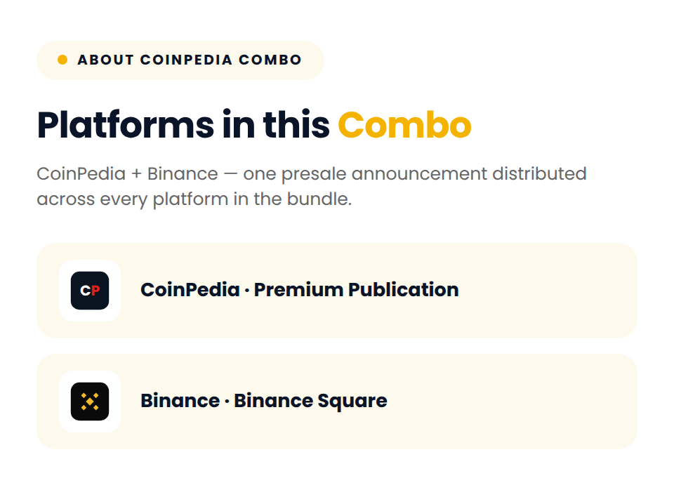 CoinPedia Combo (CoinPedia + Binance) | Crypto Presale - Image 2